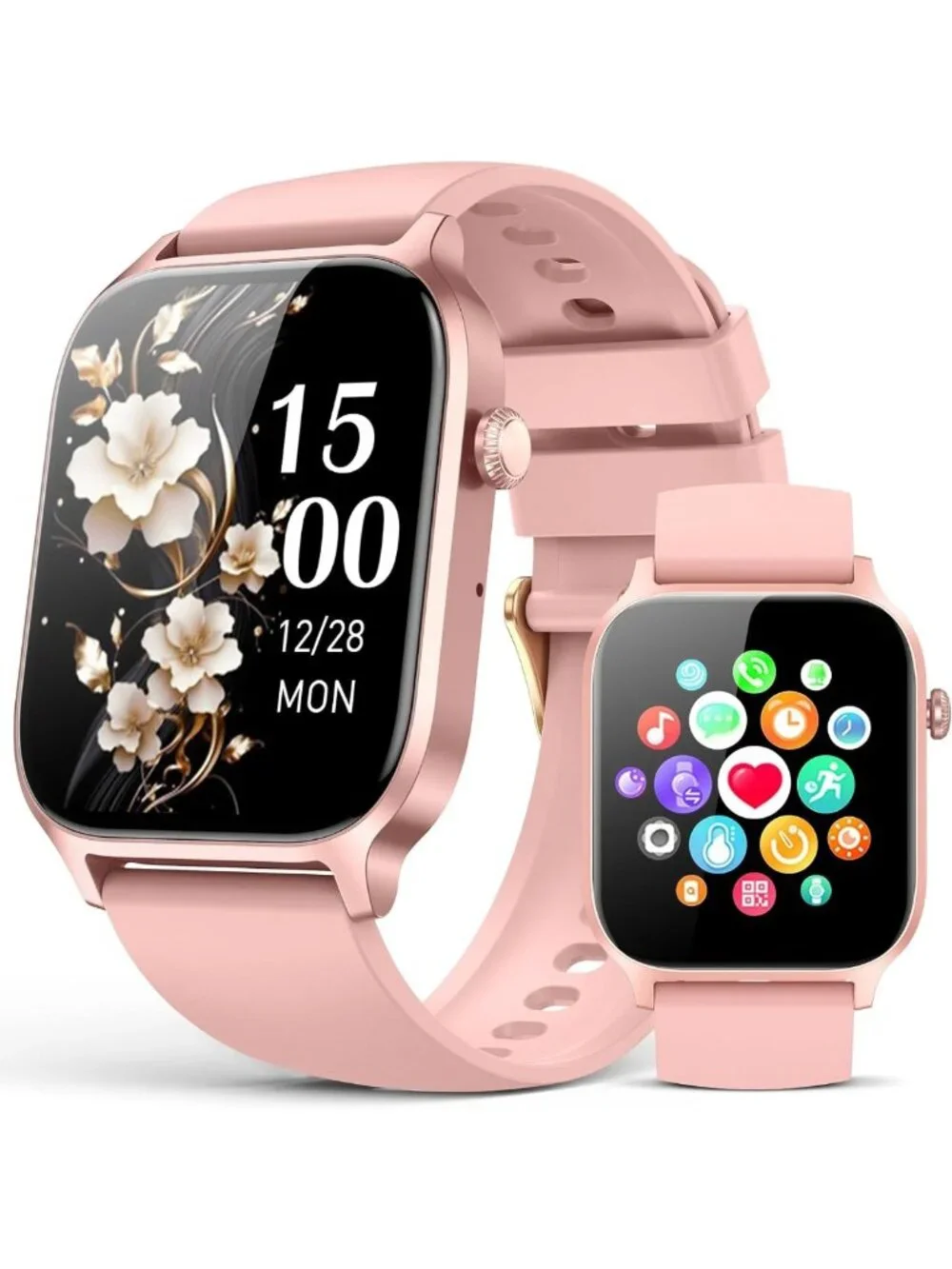 Fitness Tracker Smart Watch for Men & Women, 110 Sports Modes, Waterproof